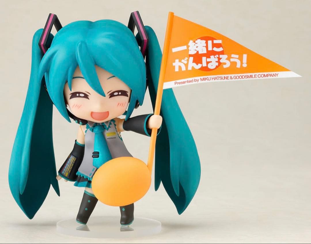 応援ver フルセット 初音ミク 巡音ルカ リン レン KAITO ねんどろいど