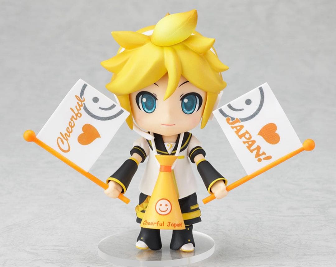 応援ver フルセット 初音ミク 巡音ルカ リン レン KAITO ねんどろいど