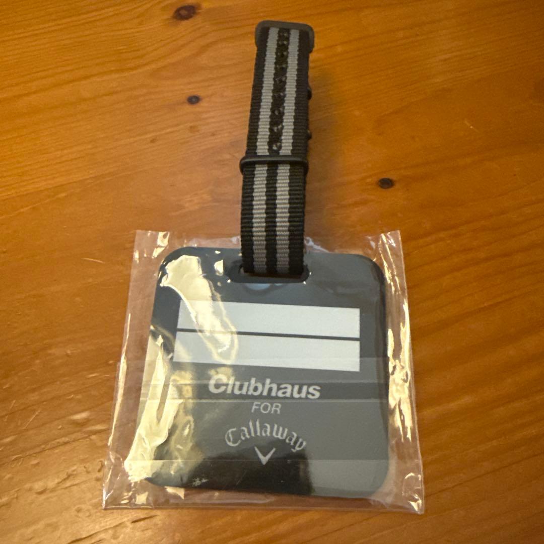 新品未開封クラブハウス　キャロウェイ　ネームタグ