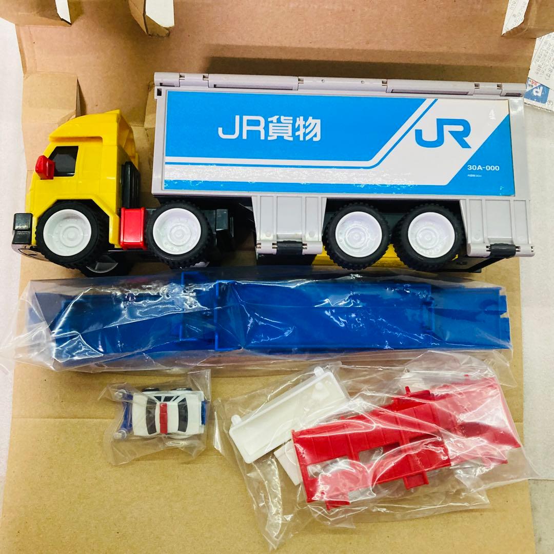 【未使用品】タカラ　チョロQタウン JRステーショントレーラー