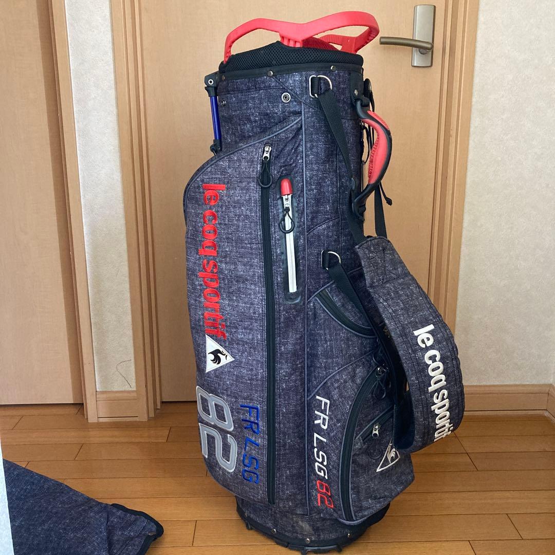 GDO限定品　ルコック キャディバッグ　デニム柄