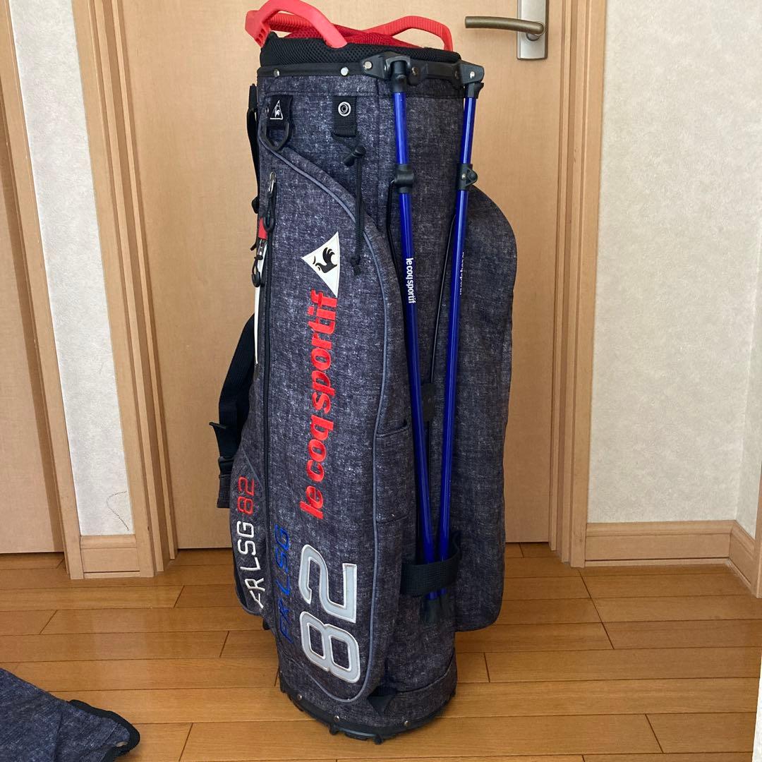 GDO限定品　ルコック キャディバッグ　デニム柄