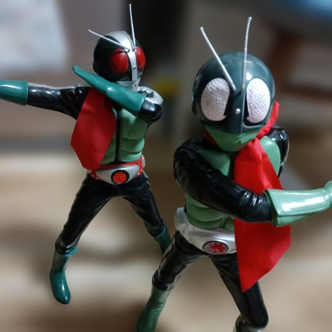 バンダイ京本コレクション仮面ライダー1号2号 フィギュア