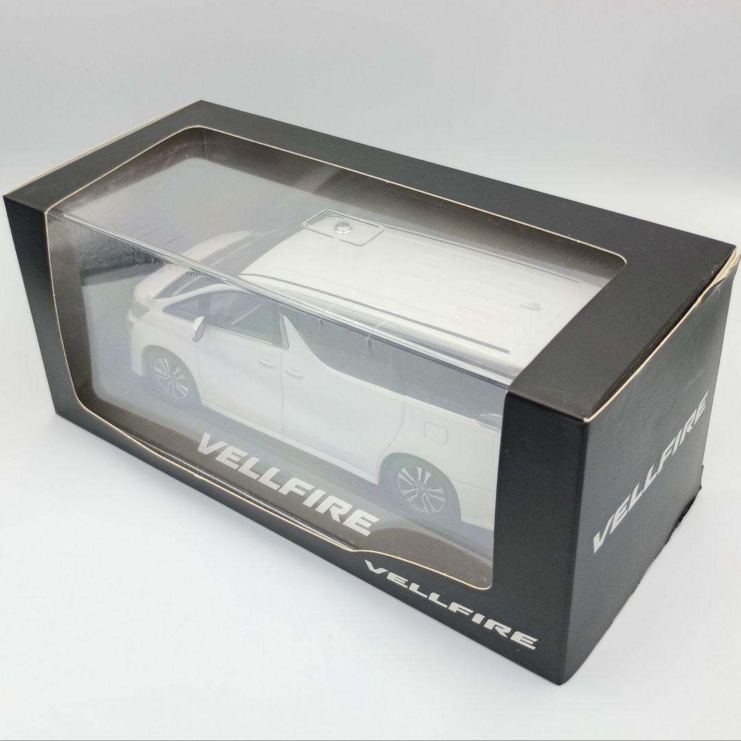 非売品 1/30 トヨタ ヴェルファイア 30後期 ミニカー ホワイトパール