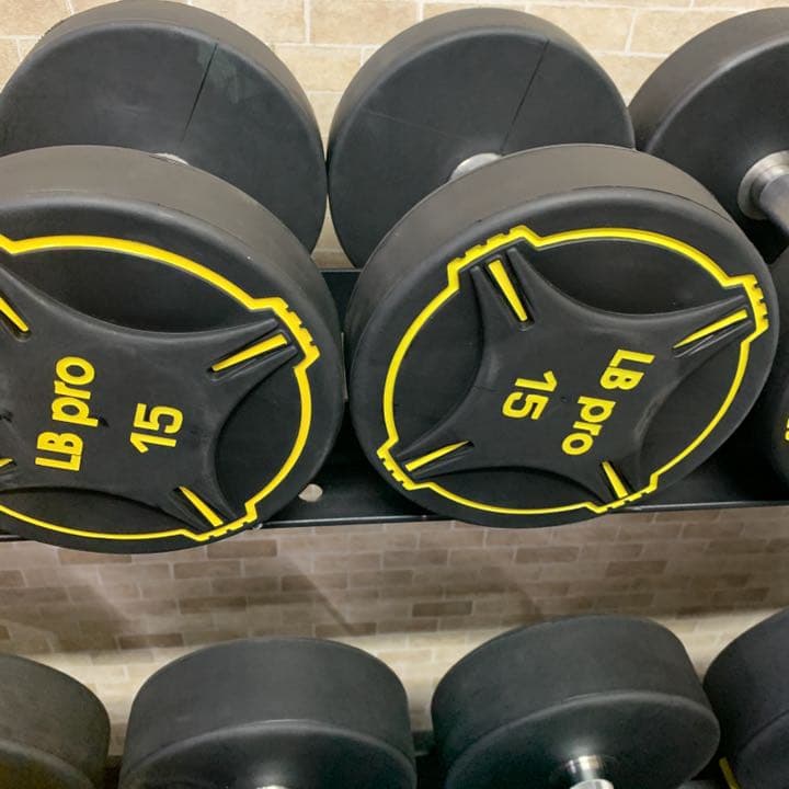 TPUダンベル　　25kg 2個