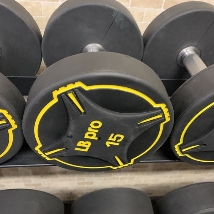 TPUダンベル　　25kg 2個