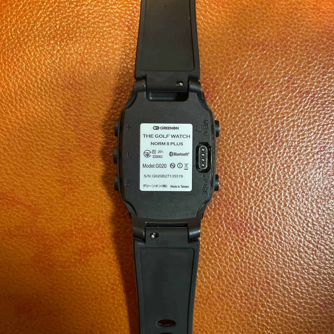 GREENON ゴルフウォッチ NORMⅡPLUS ブラック