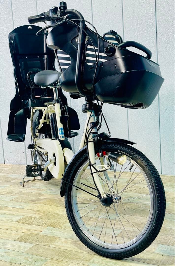 3550パナソニック8アンペア　3人乗り対応子供乗せ　電動アシスト自転車