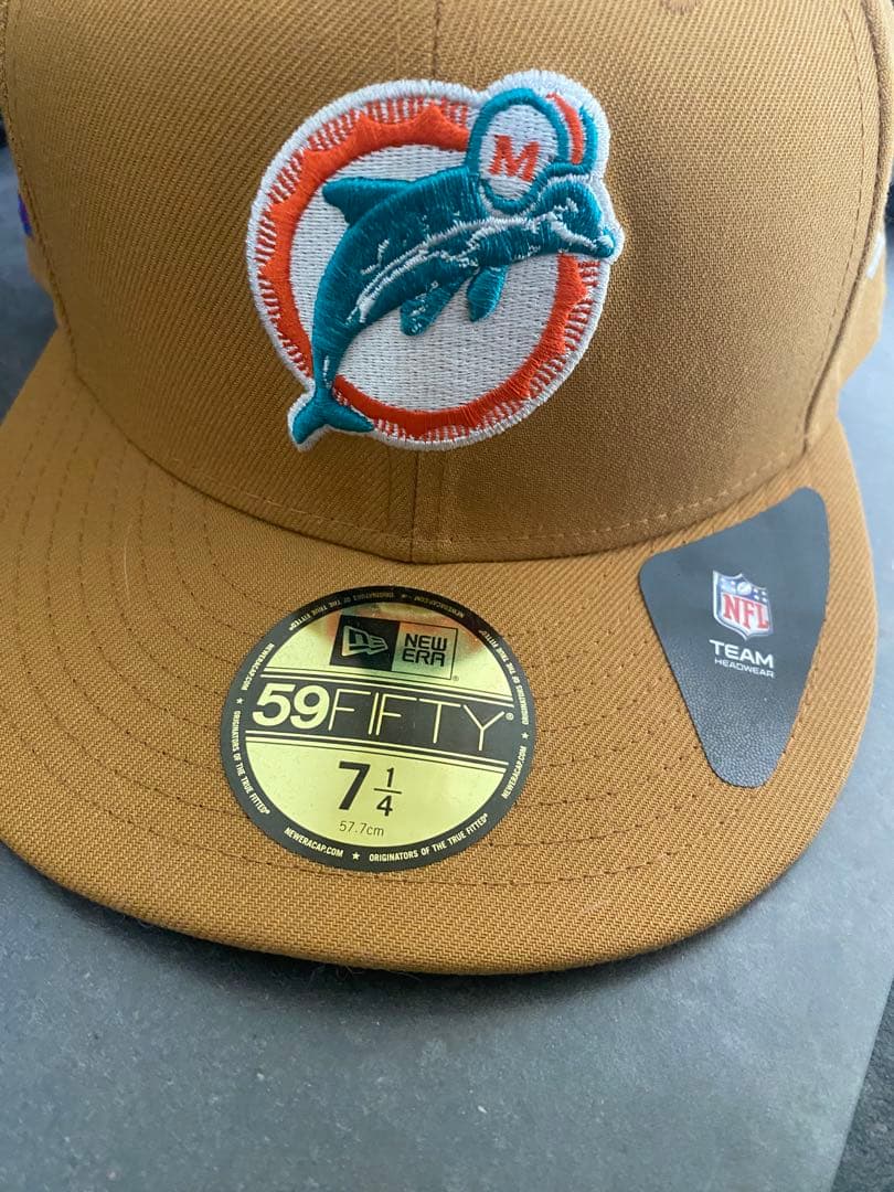 【未使用】New Era 59FIFTY Miami Dolphins