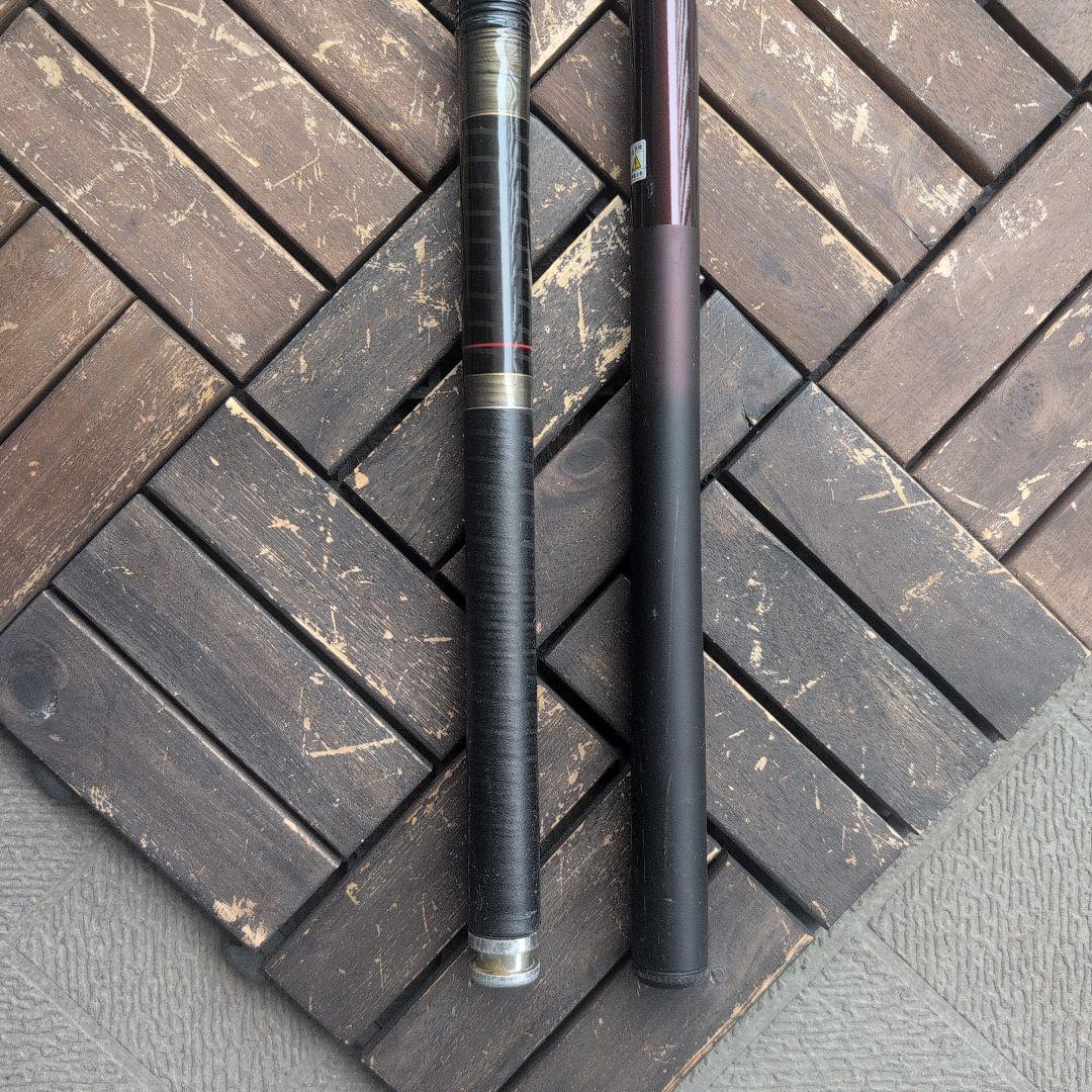 磯用遠投竿 HX大島T4−53E ＆ NFT PL磯ADVANCE 5号530！