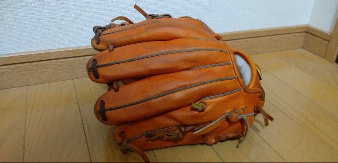 ミズノプロ　直営店限定　坂本モデル　ミズノプレミアム　軟式用グラブ　内野手用