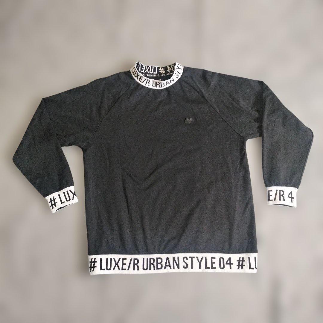 中古 メンズゴルフウェア セットアップ＋モックシャツ LUXE/R