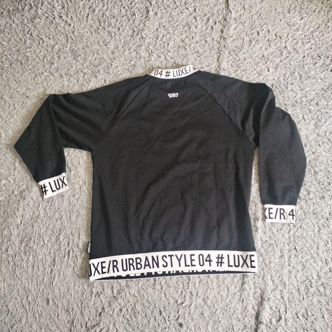 中古 メンズゴルフウェア セットアップ＋モックシャツ LUXE/R