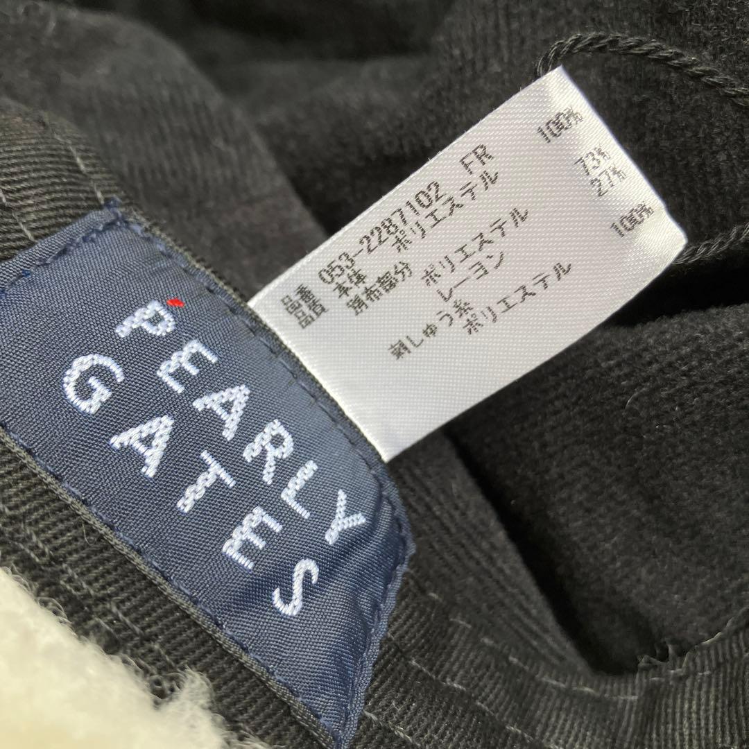 【未着用】 PEARLY GATES イヤーマフ付 防寒キャップ タグ付き