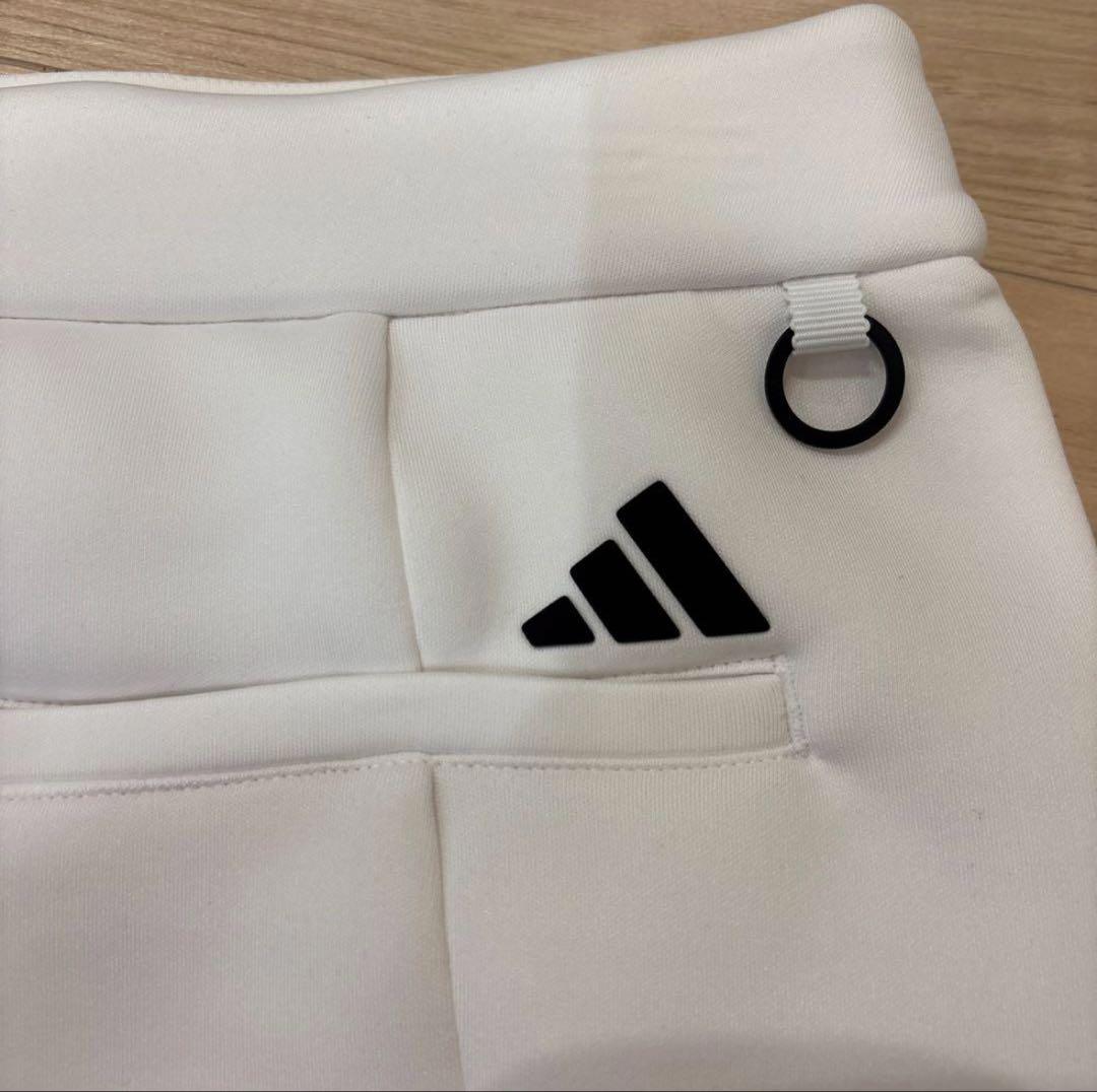 新品adidasgolf上下セット薄手ニット＆ダンボールニットスカートM春