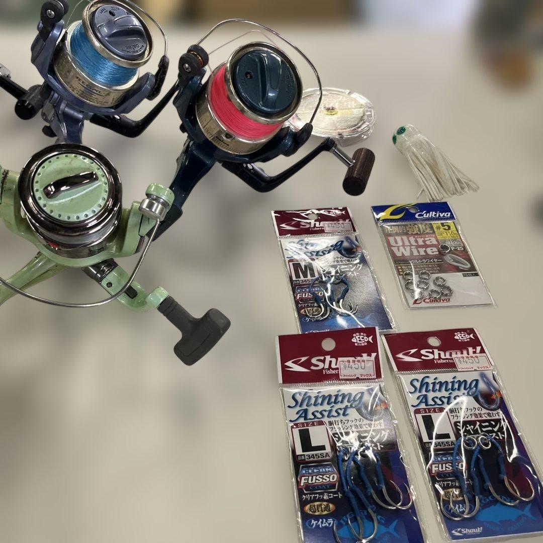 スピニングリール まとめ リール 釣り具 fishing ジャンク Daiwa