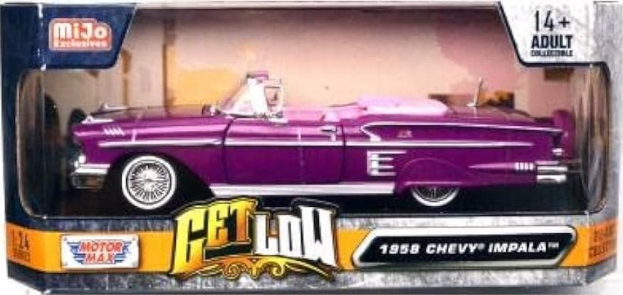 モーターマックス Mijo GET LOW 1/24 1958 インパラ PL
