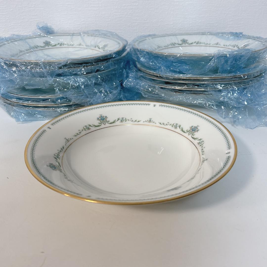 ⭐ 未使用品！ Noritake 丸皿 12枚セット BLAKESLEY