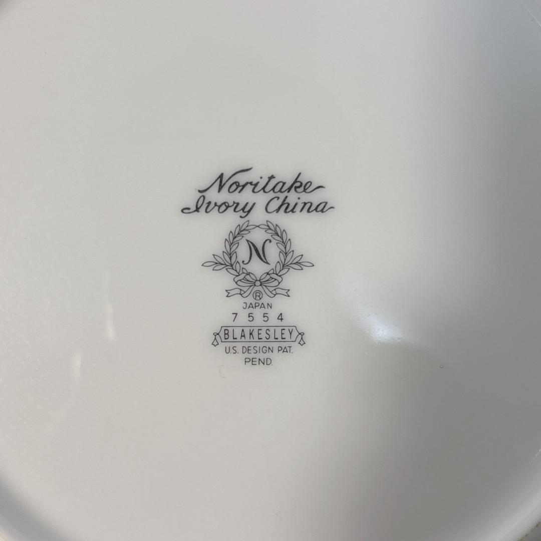 ⭐ 未使用品！ Noritake 丸皿 12枚セット BLAKESLEY