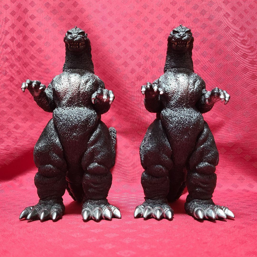 【ジャンク】 バンダイ ゴジラ 1991 ソフビ 2体 セット まとめ売り
