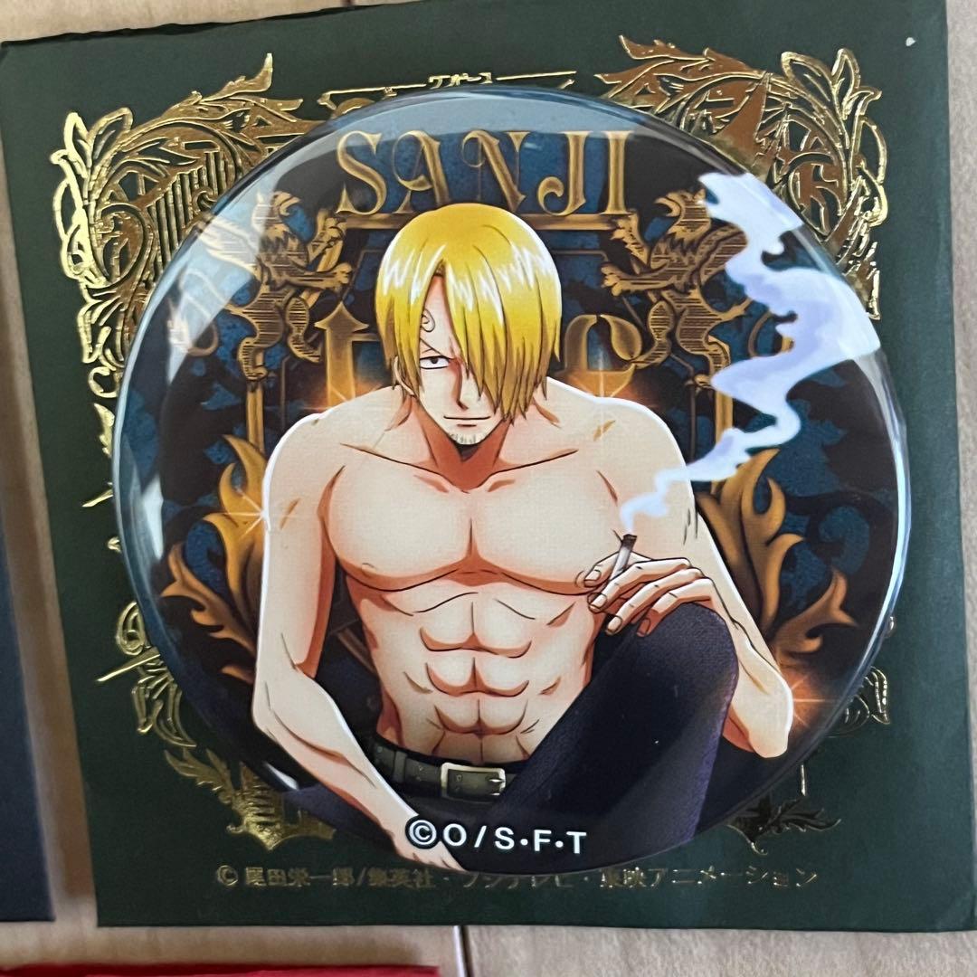 サンジ　コレクション缶バッジ　輩缶バッジ　ONE PIECE USJ ユニバ