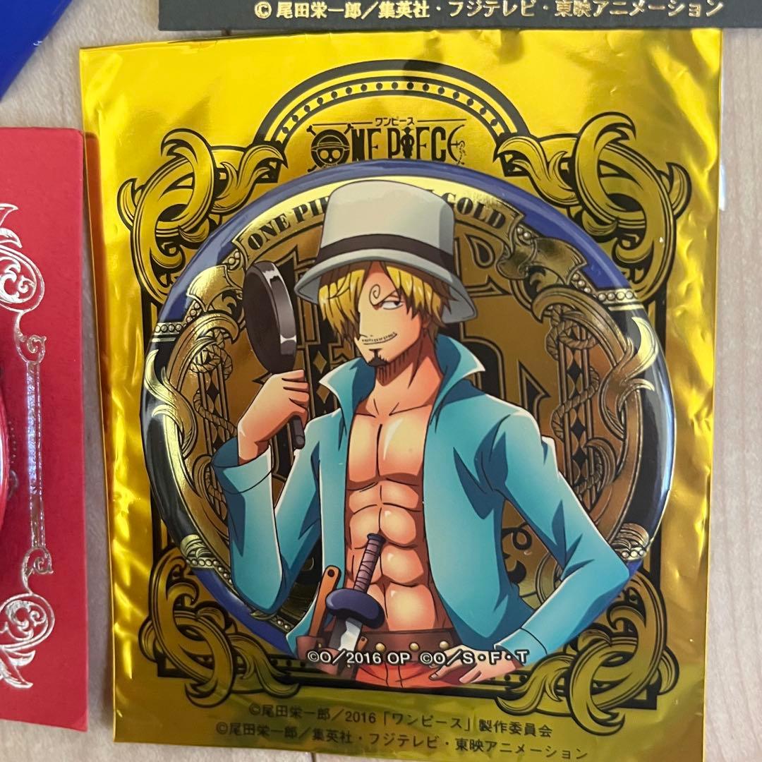 サンジ　コレクション缶バッジ　輩缶バッジ　ONE PIECE USJ ユニバ