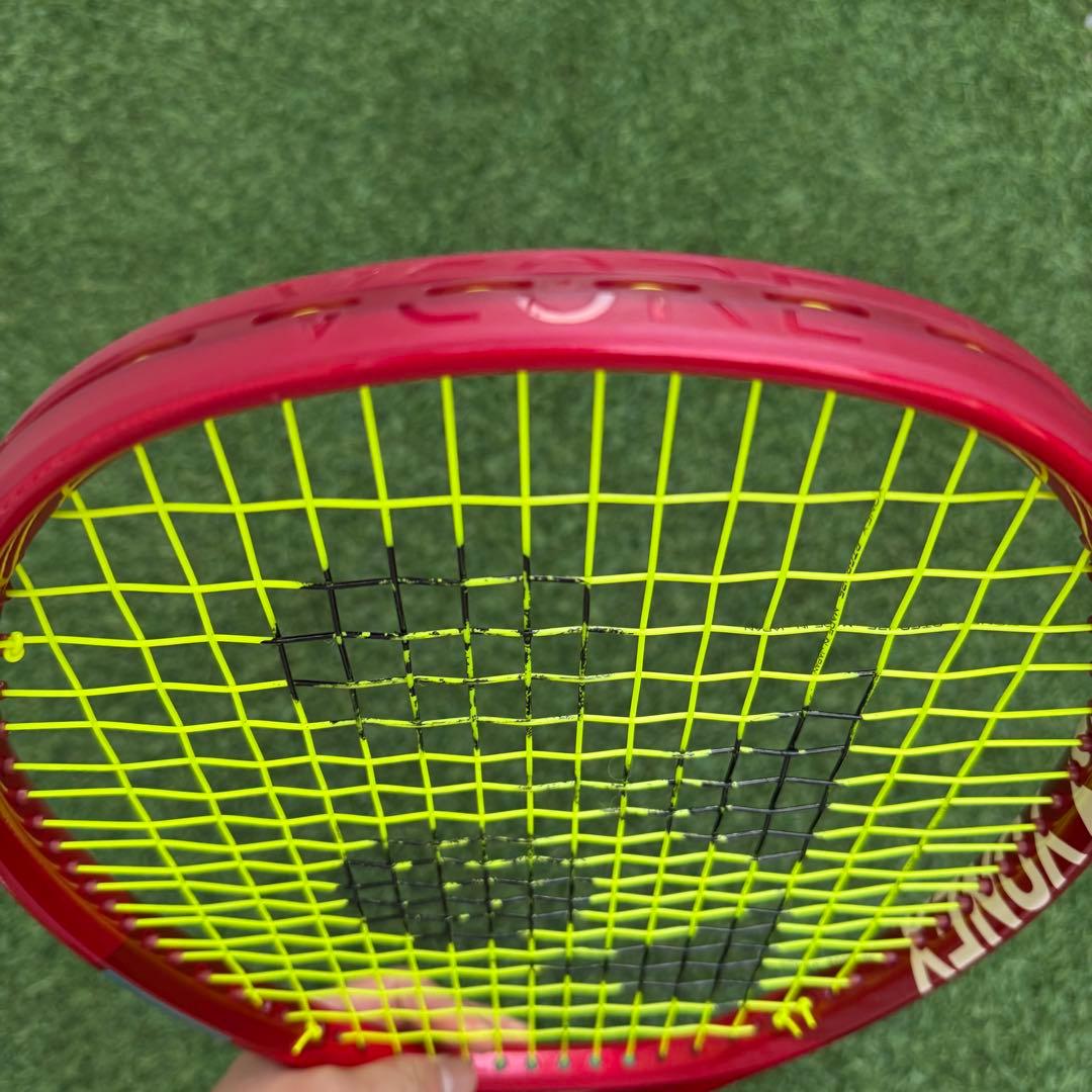 【ぽんちゃん】YONEX VCORE 98ポリツアープロ125黄　セット