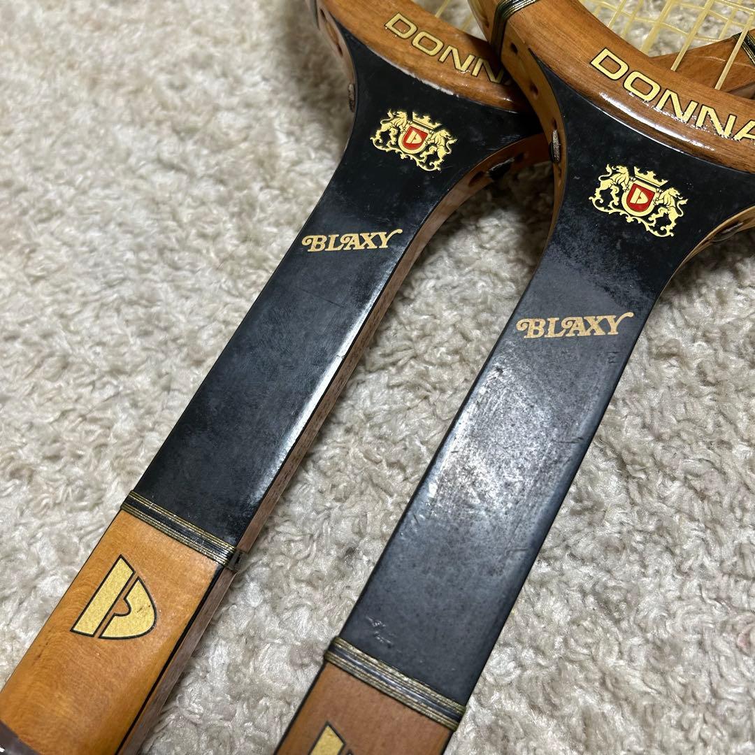 ビンテージ　DONNAY BLAXY ドネー　ブラクシー　テニスラケット　2本