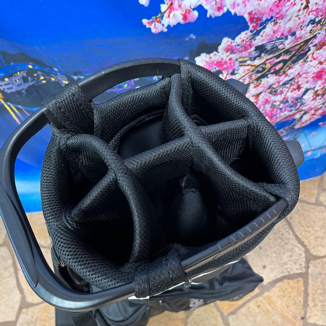 寶BV-1129 【美品】ニューバランス スタンド型 キャディバッグ ブラック
