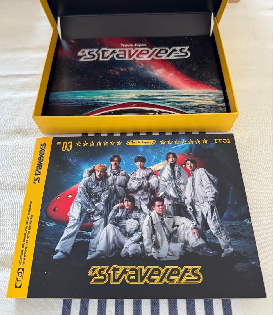 TravisJapan アルバム's travelers FC限定盤