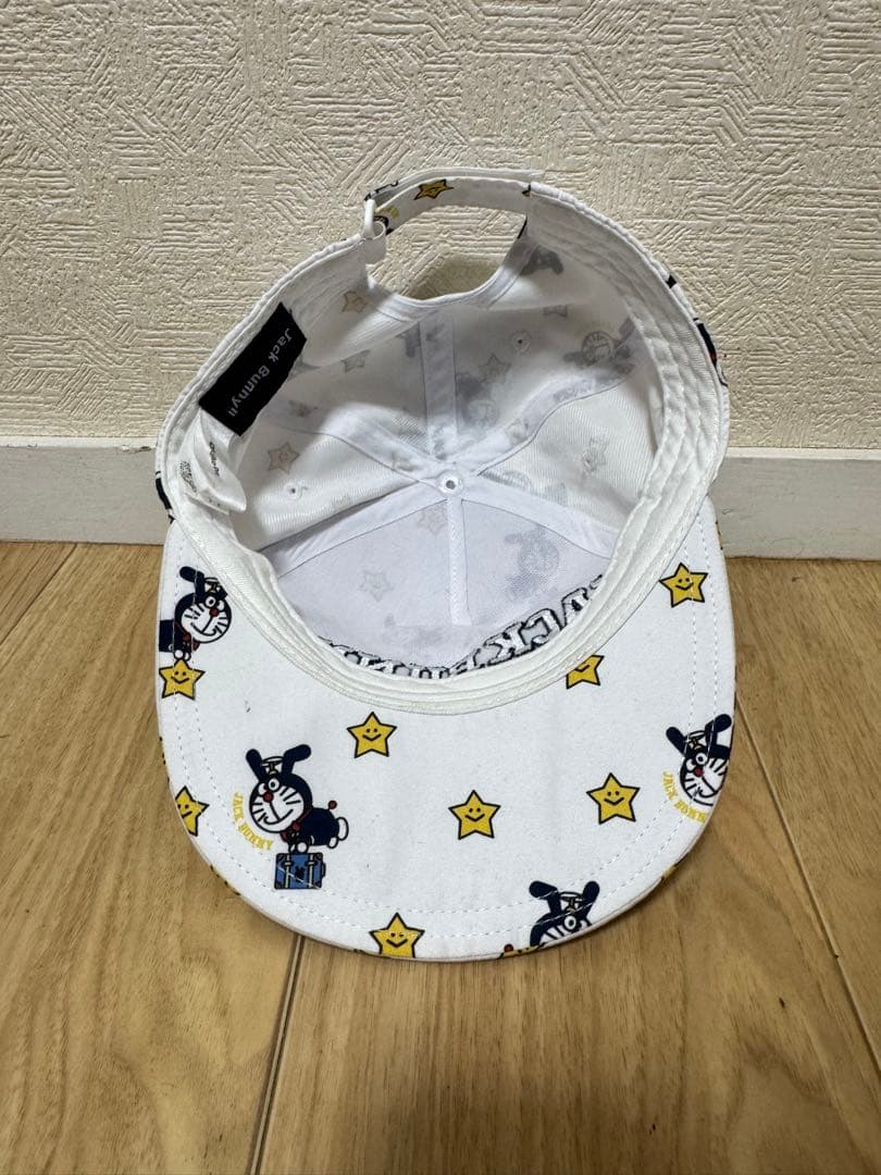 レア JACK BURNNY ドラえもん ホワイト キャップ
