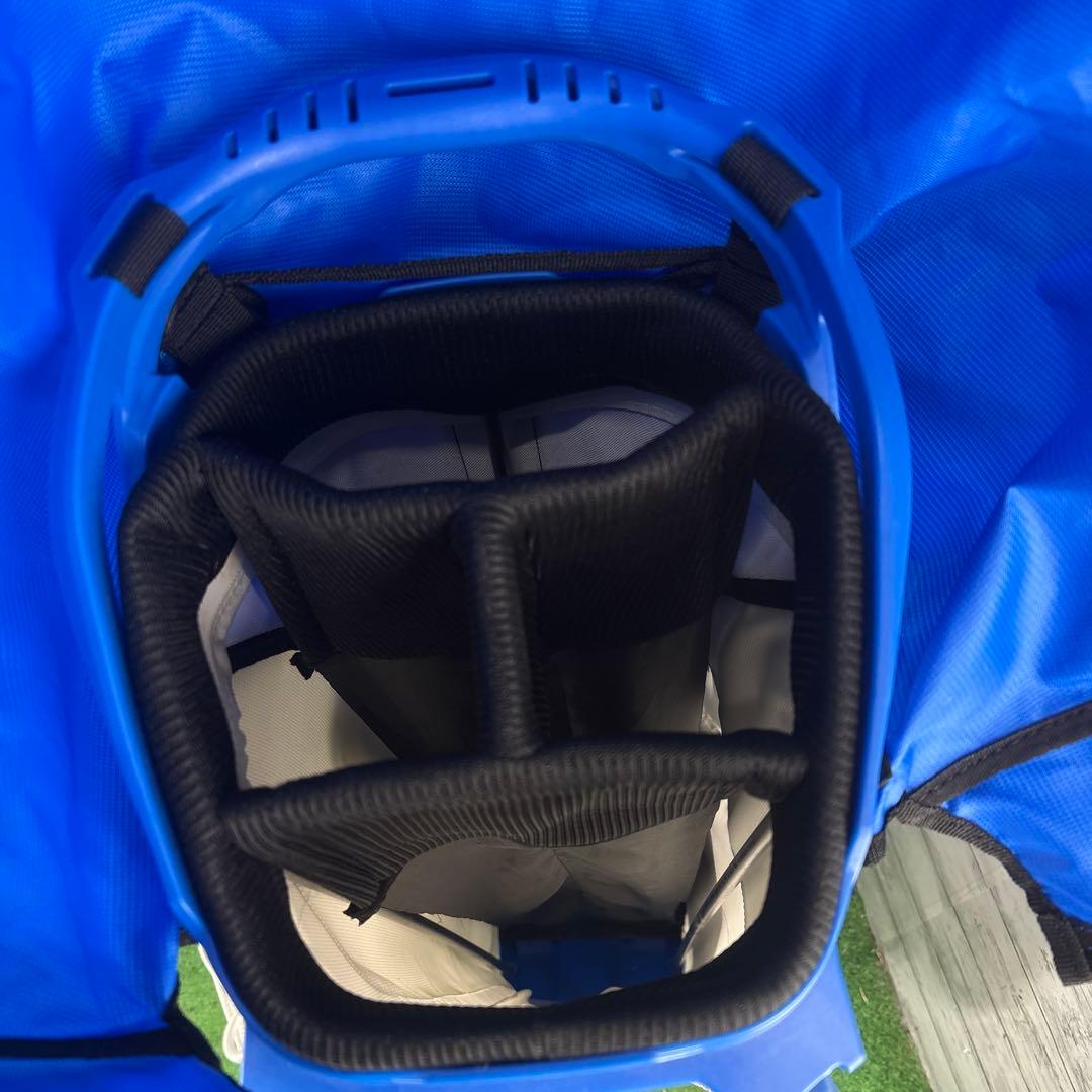 Callaway スタンド式キャディバッグ 青/白　ダブルショルダー