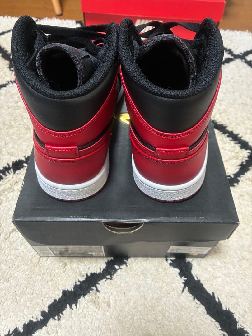 シューズ(男性用) AIR JORDAN1 MID Bred
