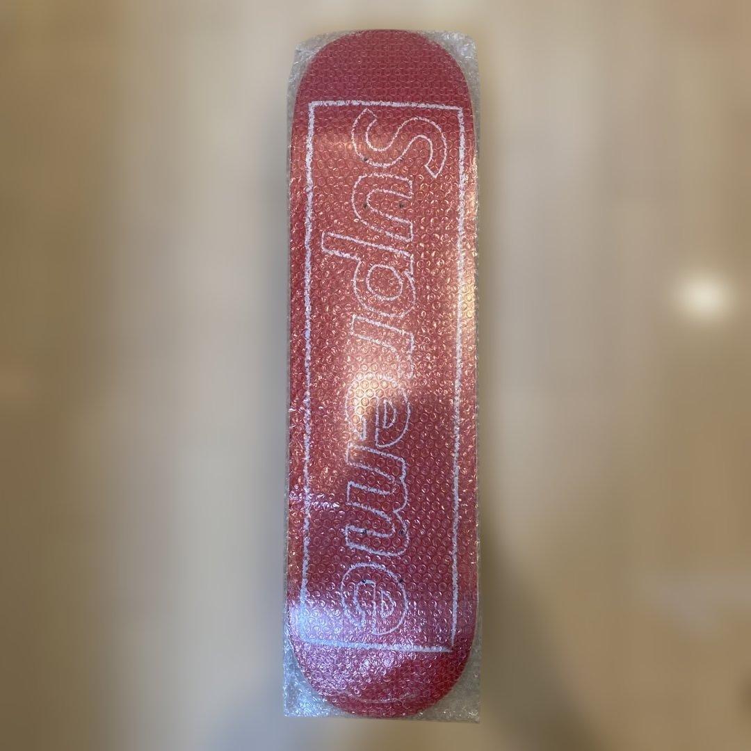 スケートボード Supreme KAWS Chalk Logo Skateboard Deck