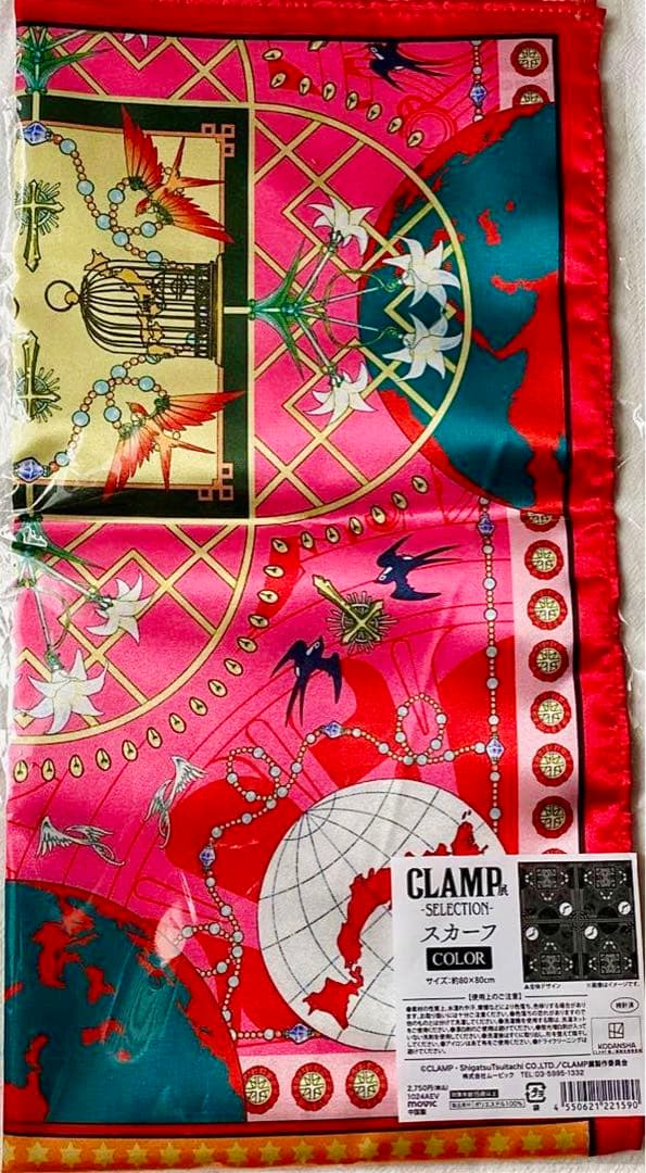 CLAMP展 スカーフ／COLOR　東京BABYLON・X・CLOVER　新品