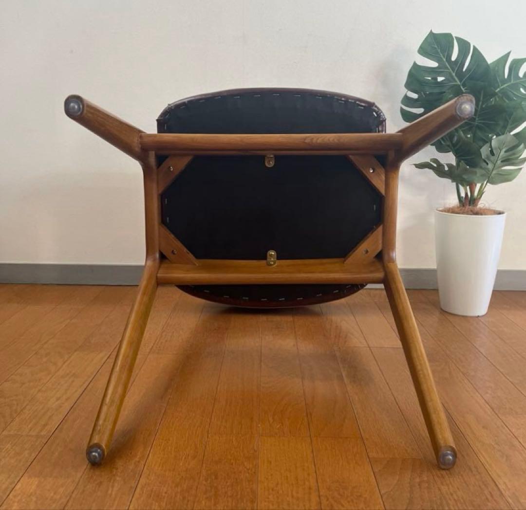 アスプルンド　ポール サイド チェア③ 北欧スタイル　ミッドセンチュリー　カフェ
