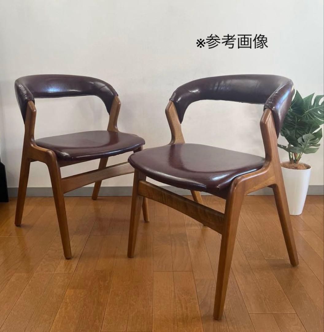 アスプルンド　ポール サイド チェア③ 北欧スタイル　ミッドセンチュリー　カフェ