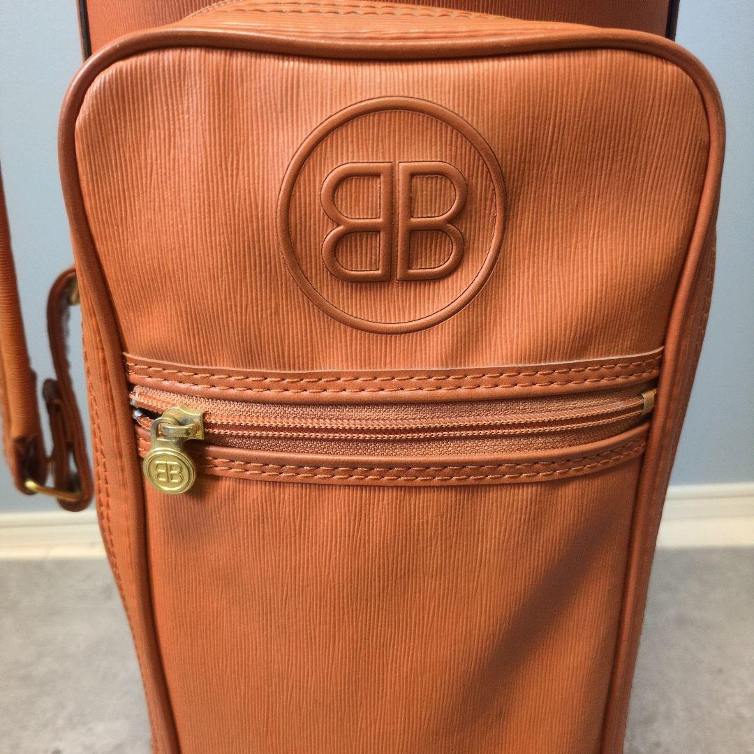DUNLOP × BALENCIAGA レディース キャディバッグ キャメル