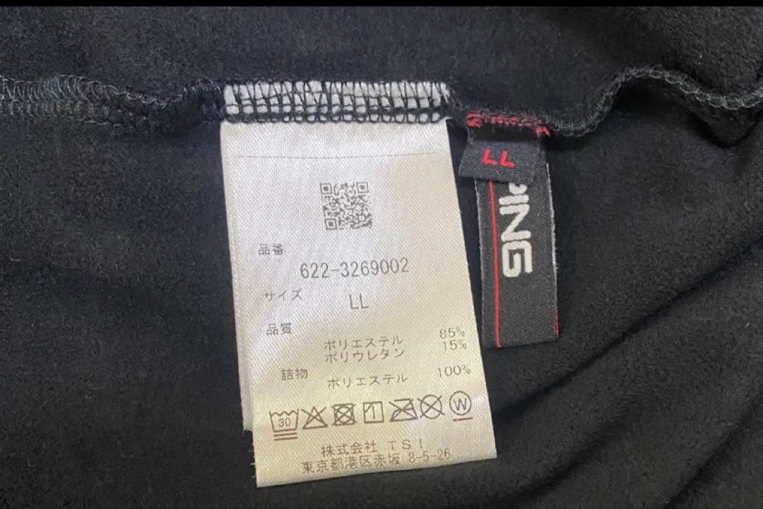 PING モックネック 長袖シャツ ブラック PHOENIXARIZONA LL