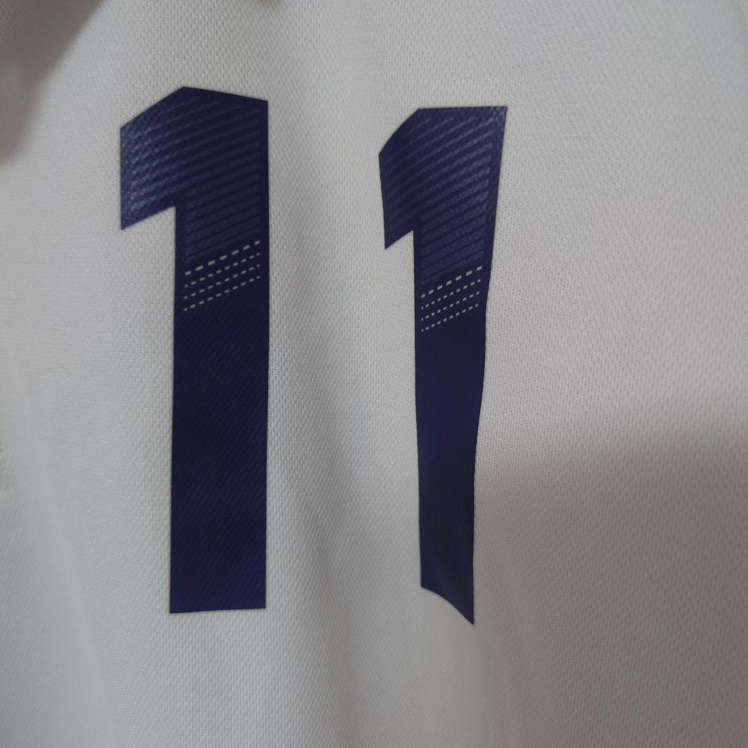 フットサル日本代表 ポロシャツ #11 Оサイズ 三浦知良