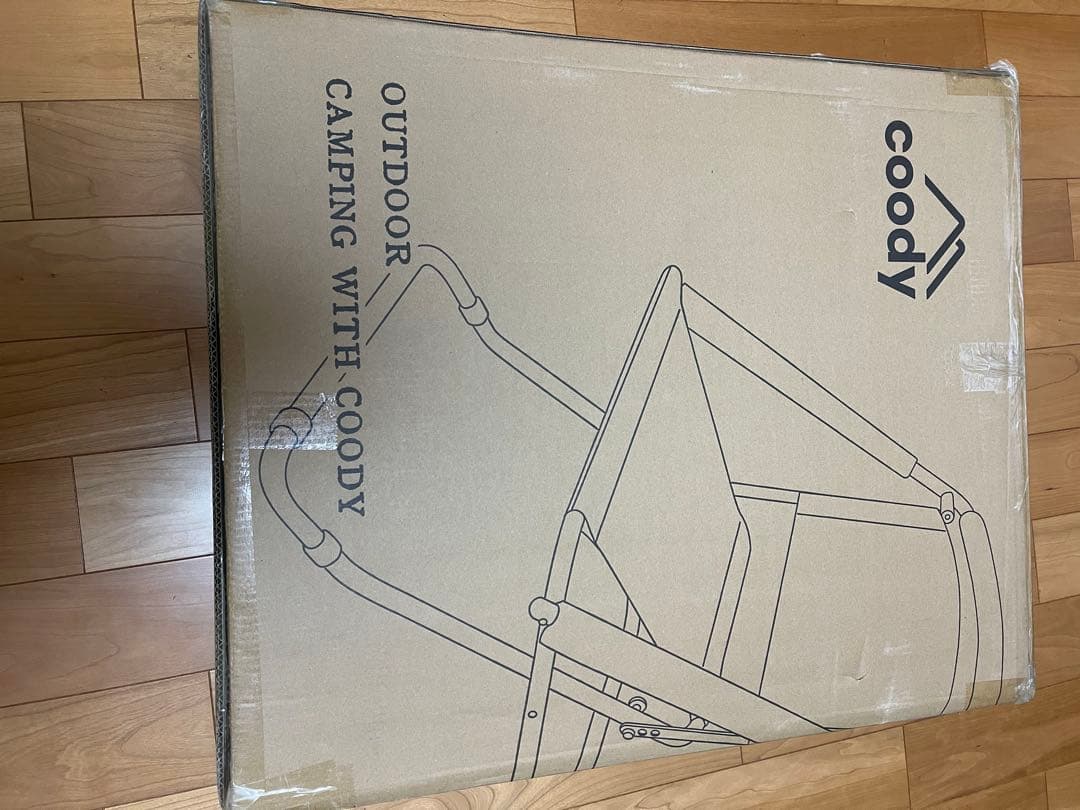 coody アウトドアチェア タクティカルチェア　ブラック