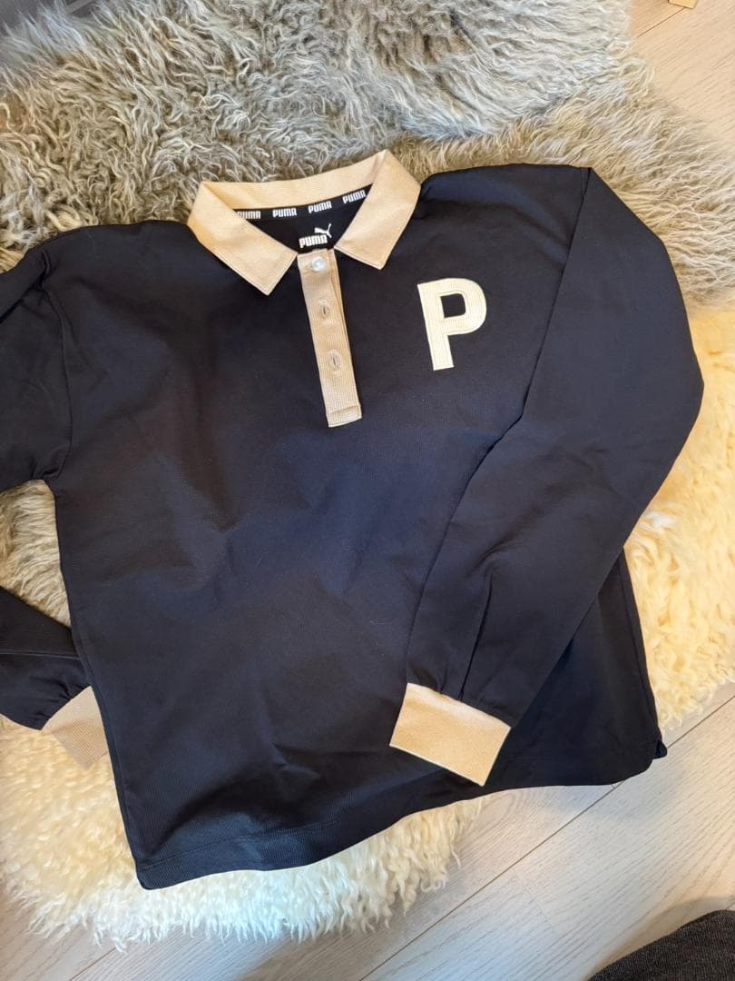 PUMAGOLF プーマ ゴルフ ワッフル ポロシャツ バイカラー スポーティー