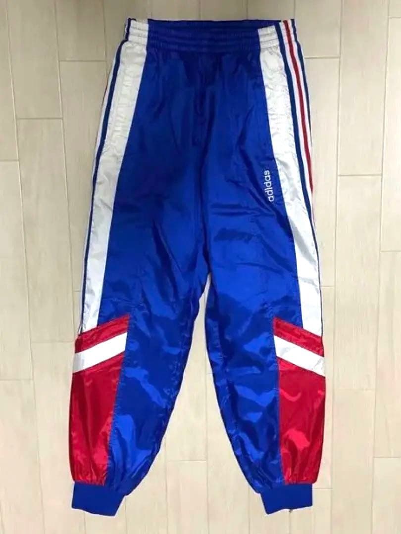 adidas/90s/デサント製 トリコロール/上下/サッカー