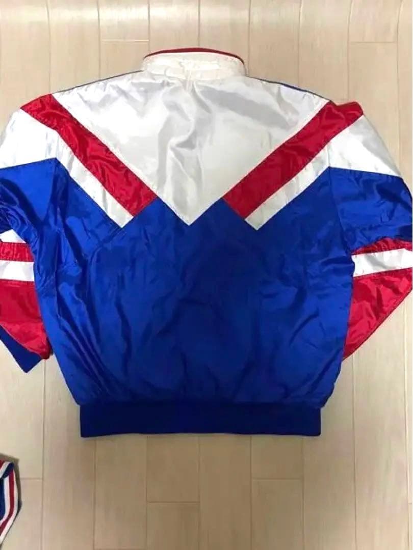 adidas/90s/デサント製 トリコロール/上下/サッカー