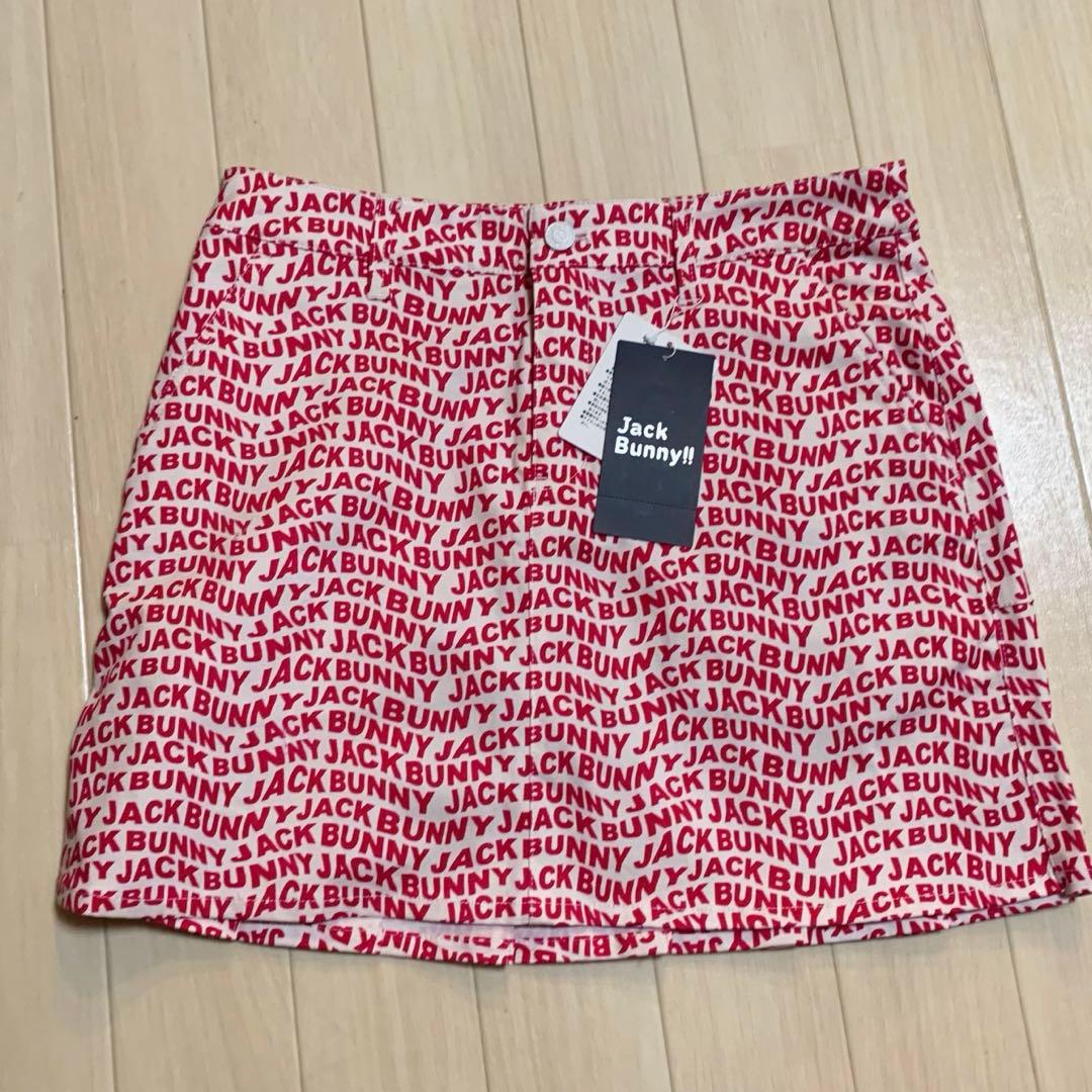 新品■14,300円【ジャックバニー】レディース　スカート　2/L ゴルフウェア