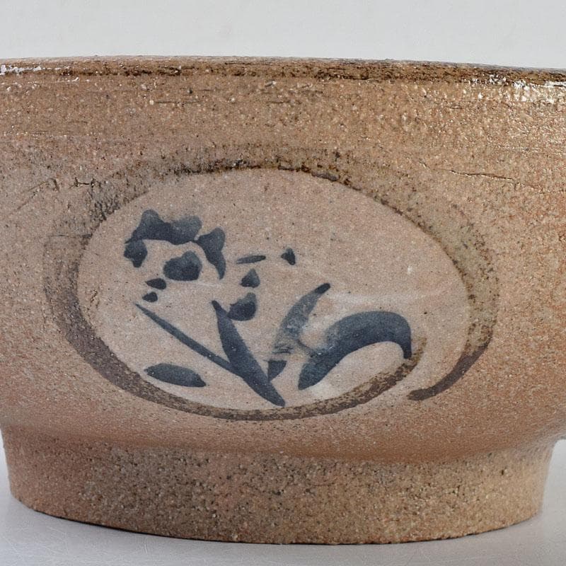 北大路魯山人作　桔梗文　菓子器　菓子鉢　時代箱　M　R9561