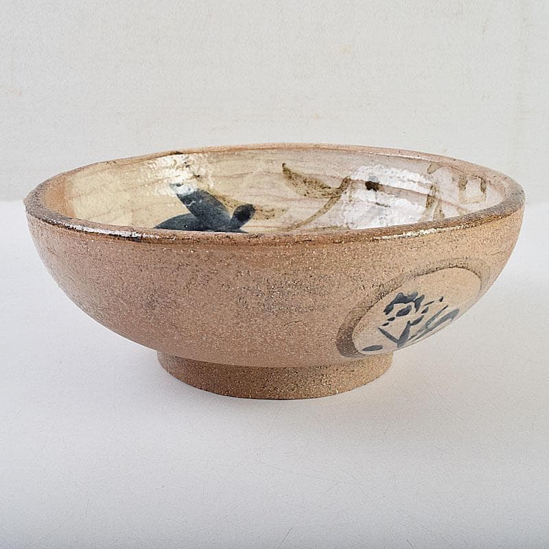 北大路魯山人作　桔梗文　菓子器　菓子鉢　時代箱　M　R9561