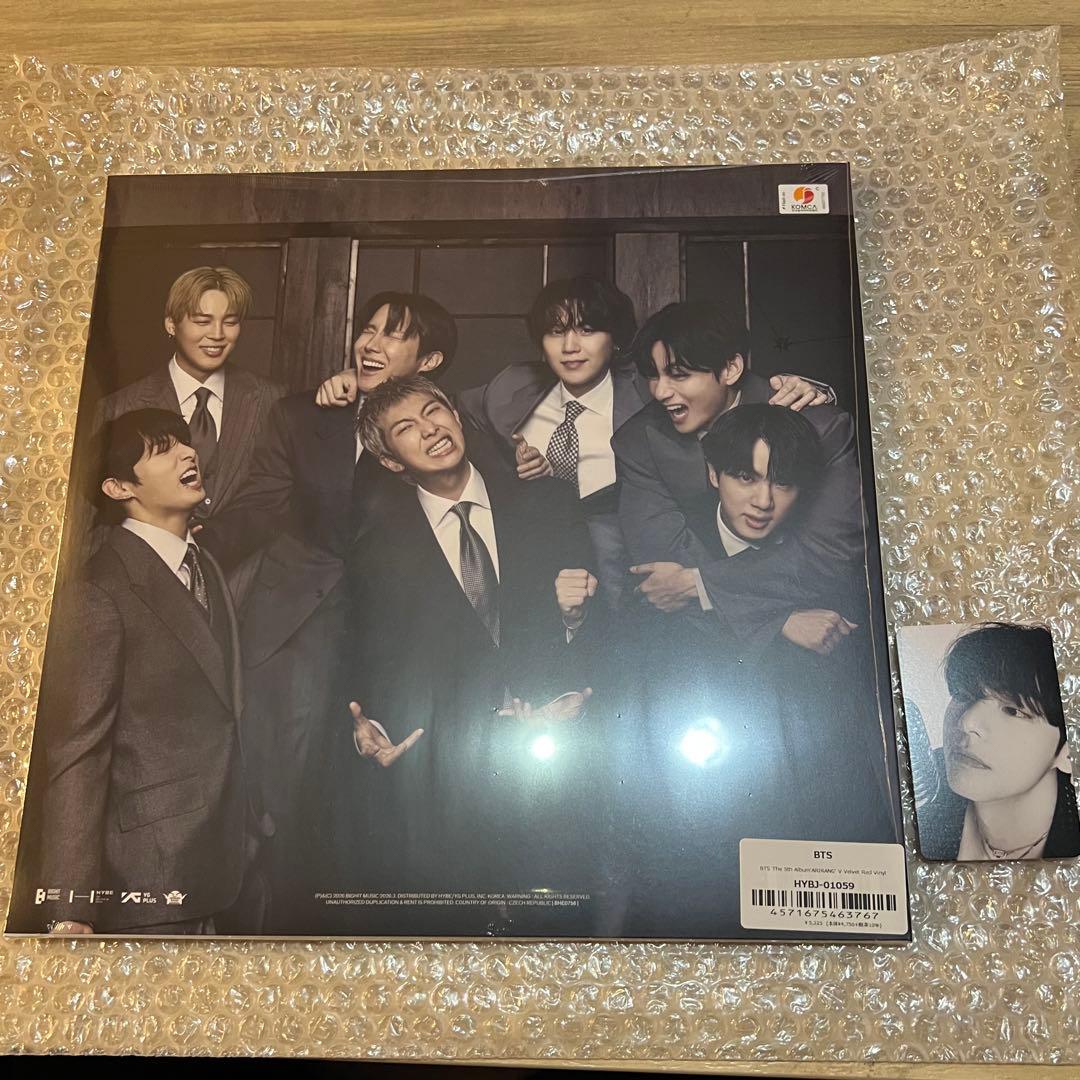 ARIRANG Standard Vinyl LP V テテ（トレカ付き）