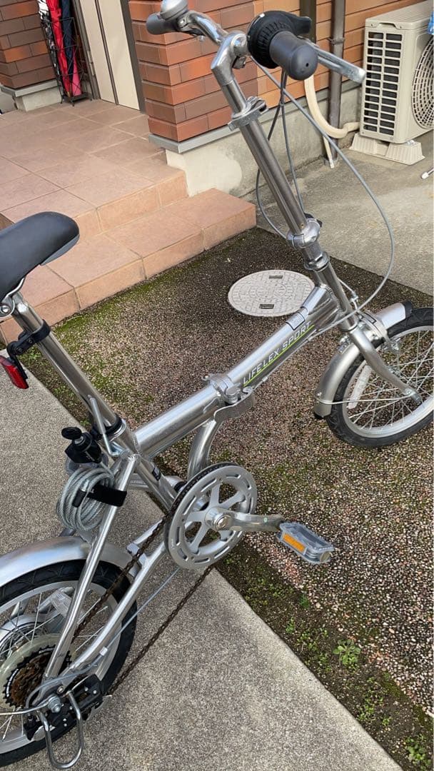 折りたたみ自転車★18インチ★7速★プチリメイク