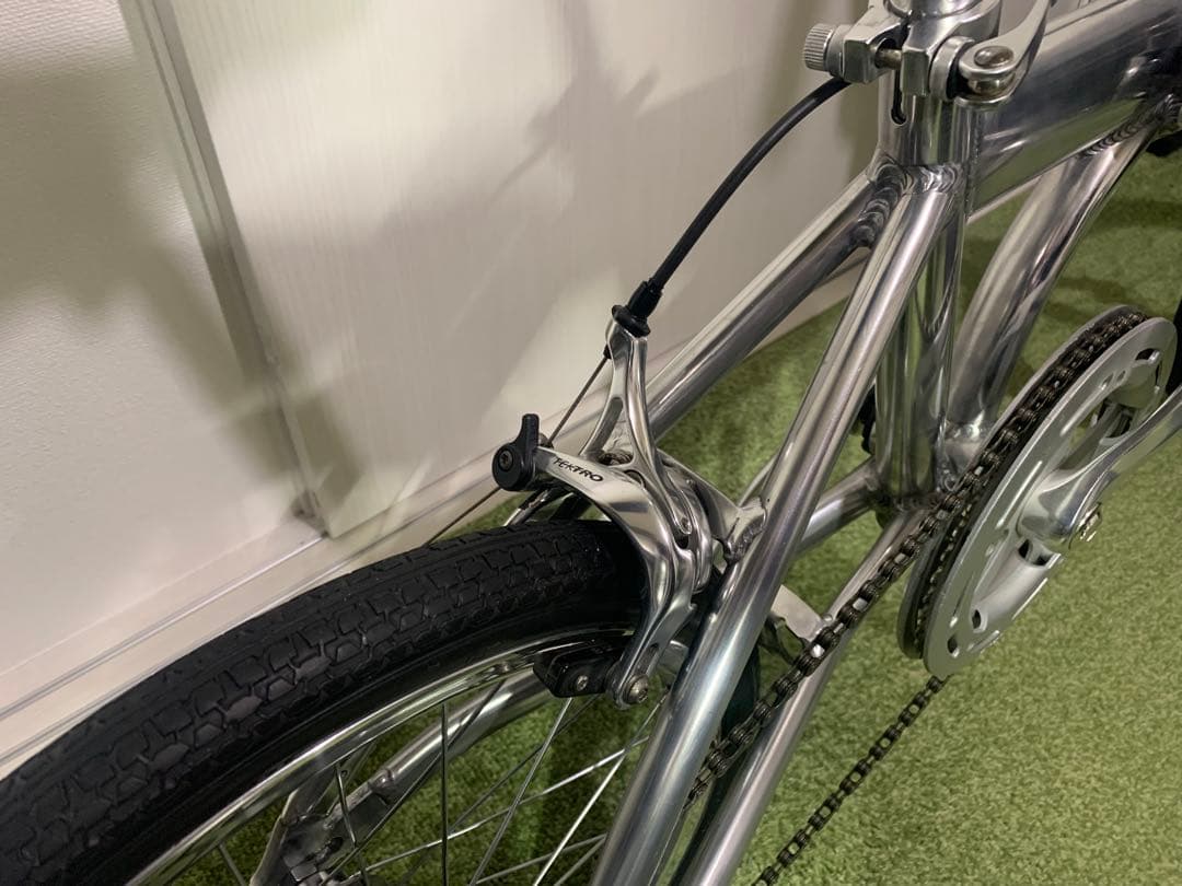 折りたたみ自転車★18インチ★7速★プチリメイク